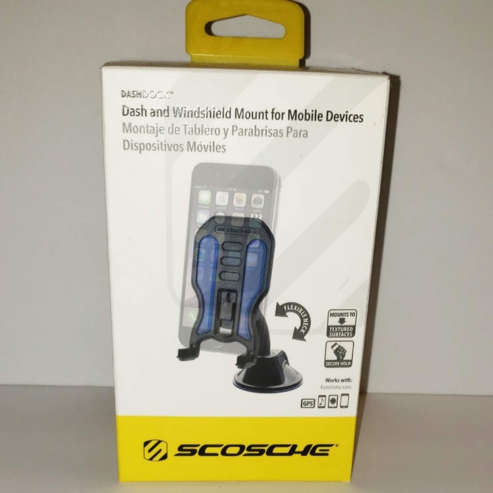NIB Dash & Windshield Mount For Mobile Devices